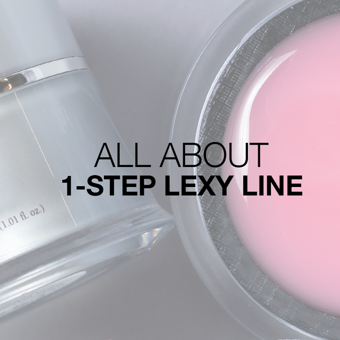 All About 1-Step Lexy Line Gel | HEMA Free Hard Builder Gel