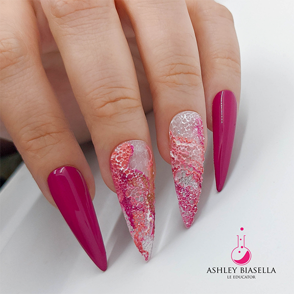Create This Unique Soap Bubble Nail Effect In 3 Easy Steps | Nail Design Tutorial