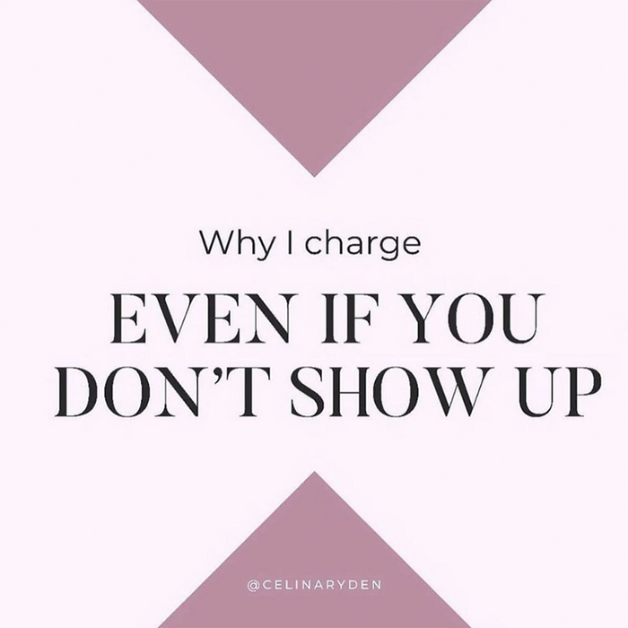 Why I Charge Even If You Don't Show Up - Nail Artist & Influencer, Celina Rydén Shares Her Experience
