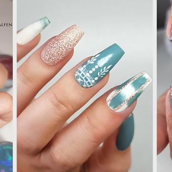 Trendy Fall Nail Art by LE Educator Taryn VanAlfen | A Walk in Central Park by Light Elegance