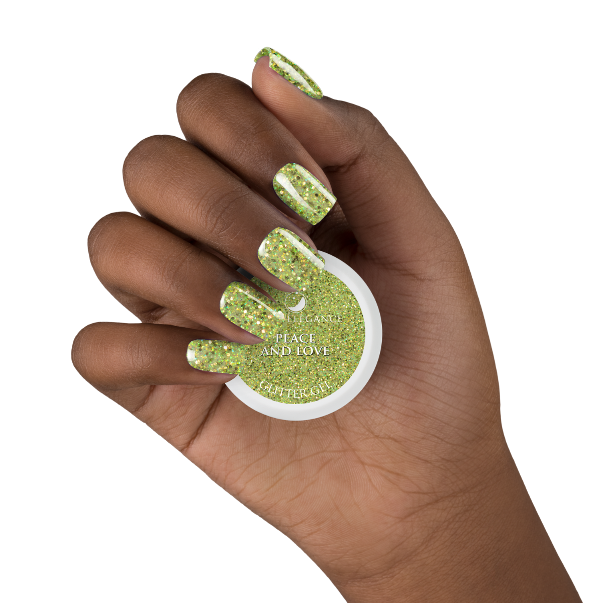 Peace and Love Glitter Gel 10 ml
