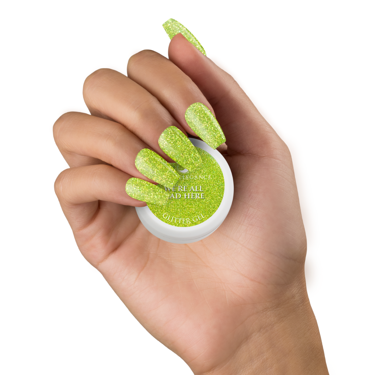 We're All Mad Here Glitter Gel 10 ml