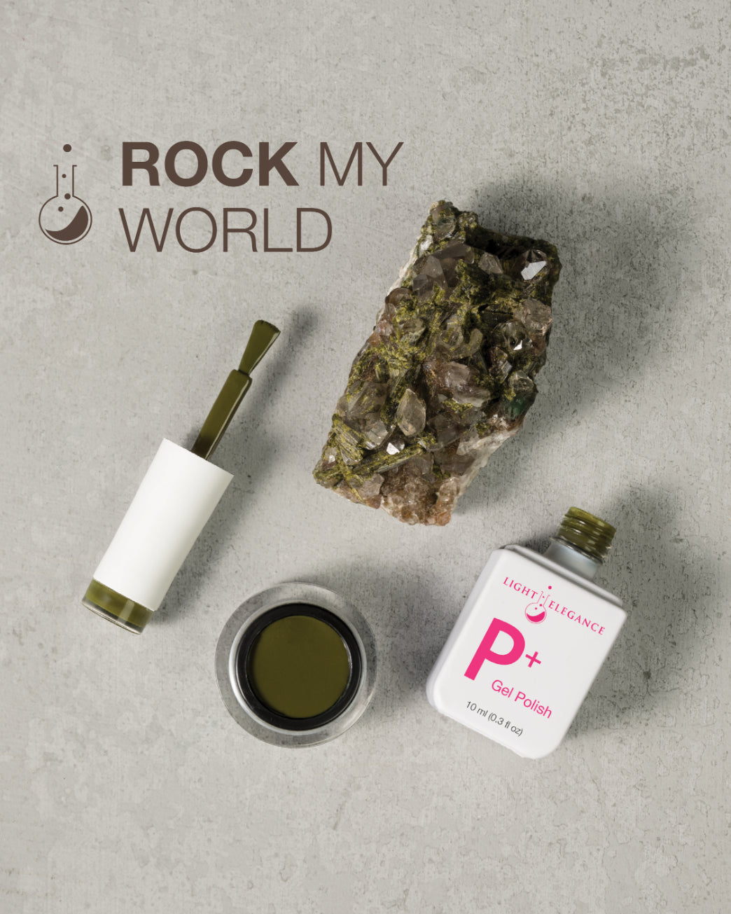 P+ Rock My World Gel Polish 10 ml ⭐ EXTRA 5% ⭐
