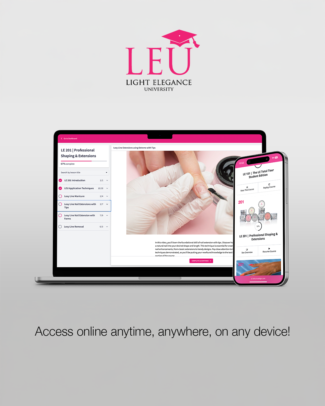 LE 201 | Professional Shaping & Extensions