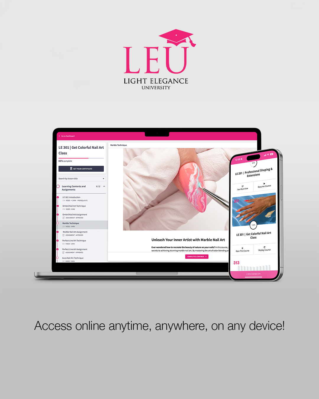 LE 301 | Get Colorful Nail Art Class