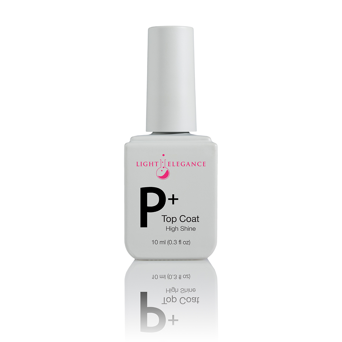 P+ High Shine Soak-Off Top Coat 10 ml