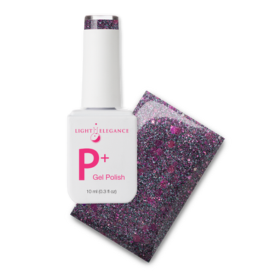 P+ Part Time Pessimist Glitter Gel Polish 10 ml