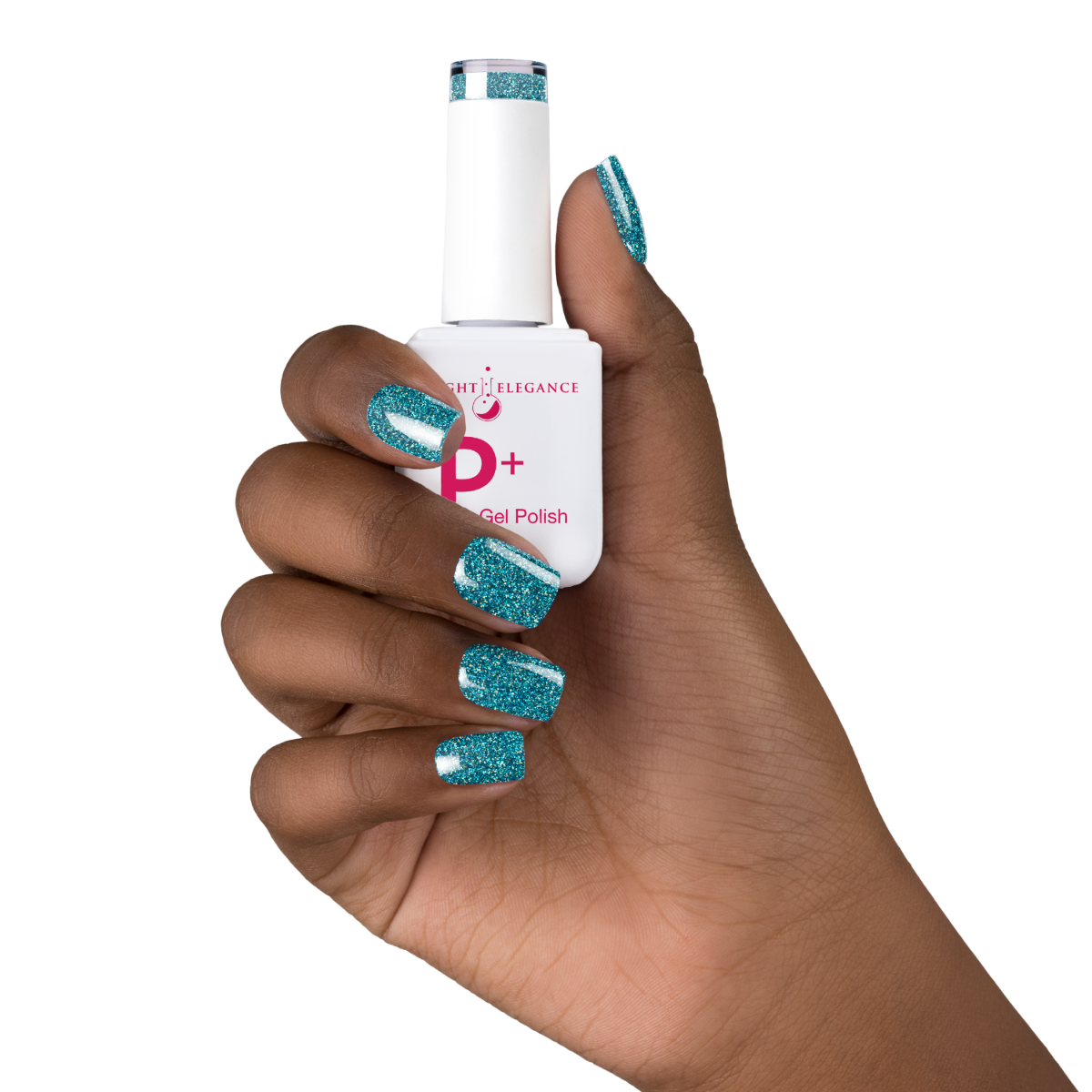 P+ Blast Off Blue Glitter Gel Polish 10 ml ⭐ EXTRA 5% ⭐