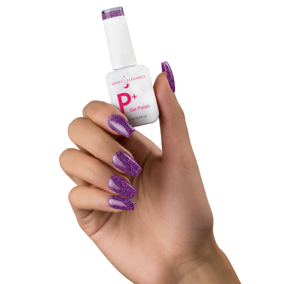 P+ Intoxicating Glitter Gel Polish 10 ml