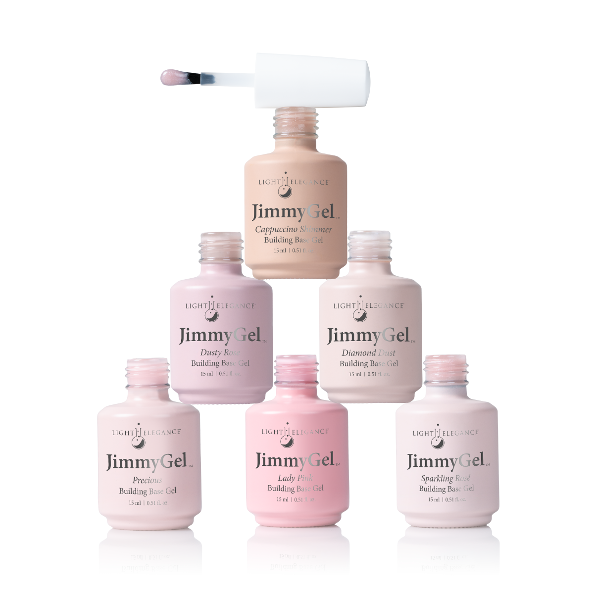 Cappuccino Shimmer JimmyGel Soak-Off Building Base