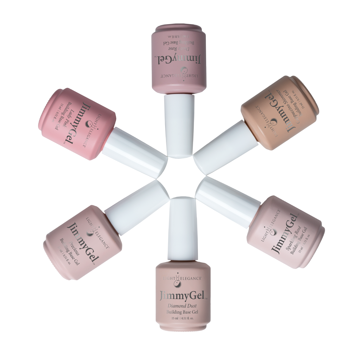 Cappuccino Shimmer JimmyGel Soak-Off Building Base