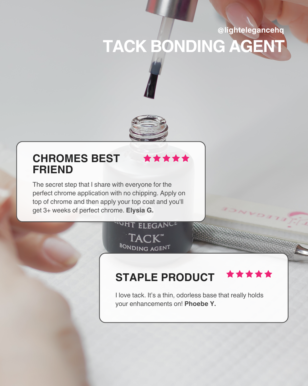 Tack UV/LED Bonding Agent