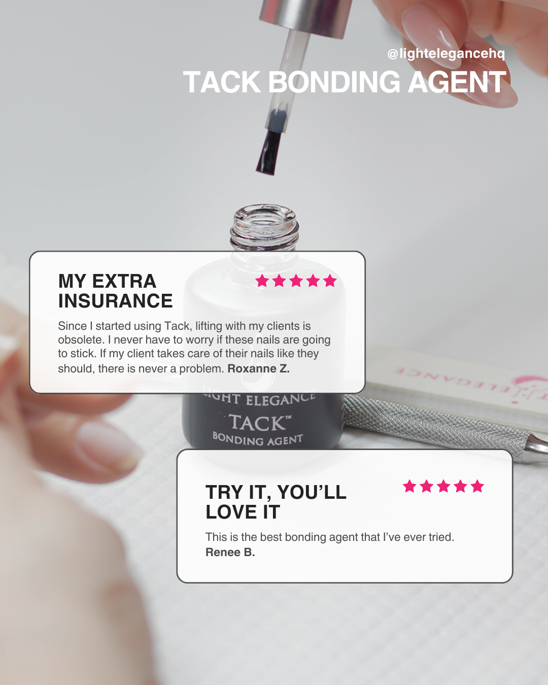 Tack UV/LED Bonding Agent