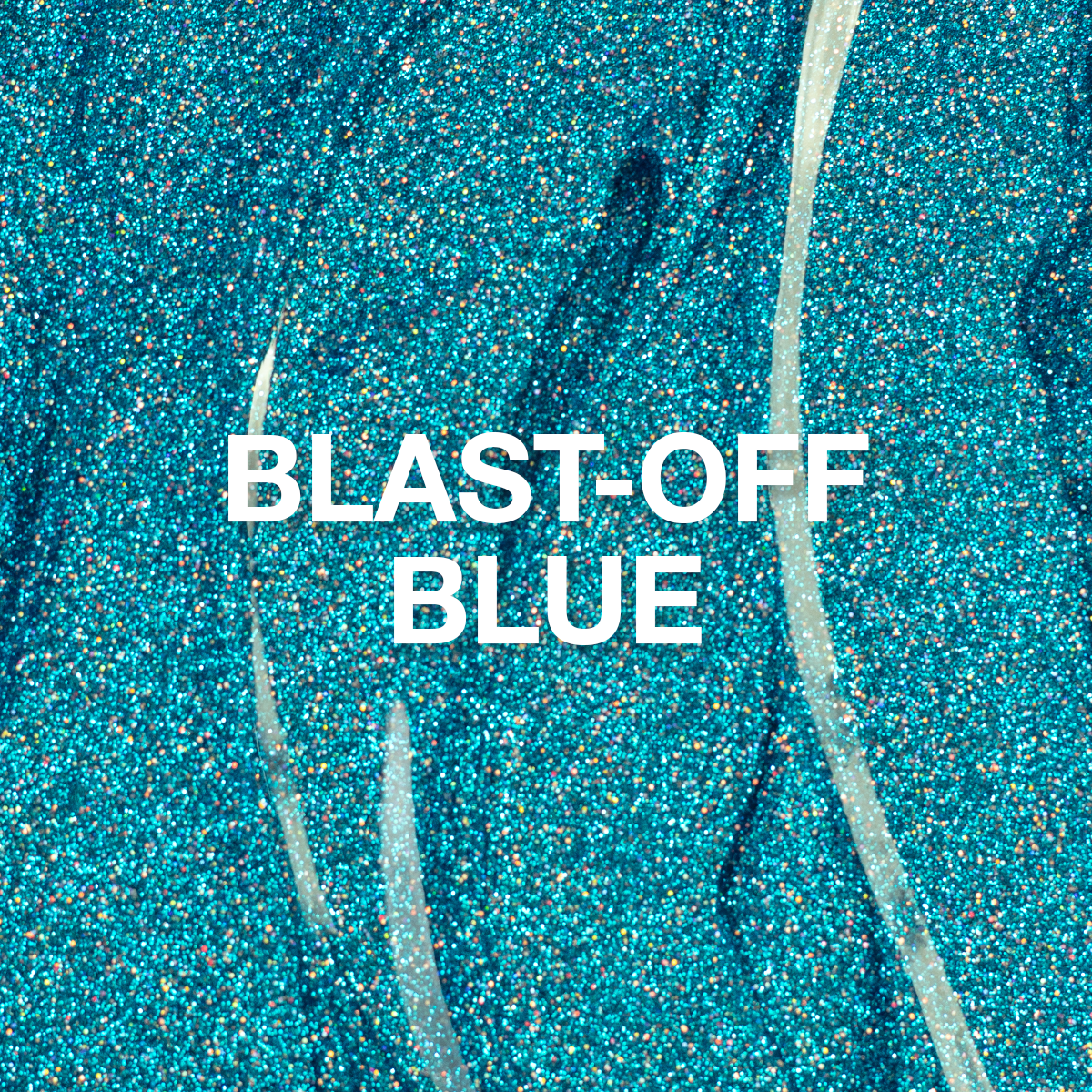 P+ Blast Off Blue Glitter Gel Polish 10 ml ⭐ EXTRA 5% ⭐