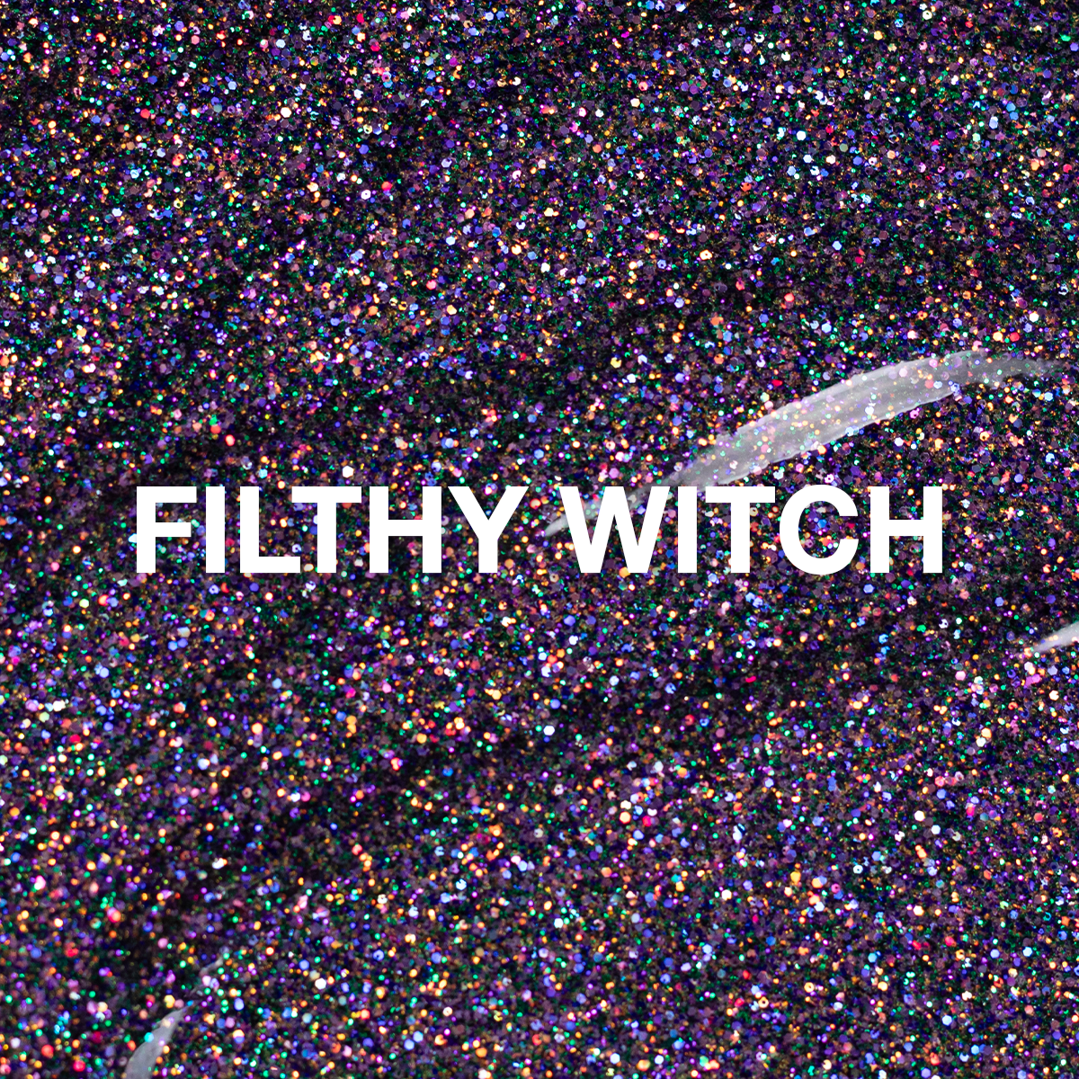 P+ Filthy Witch Glitter Gel Polish 10 ml ⭐ EXTRA 5% ⭐