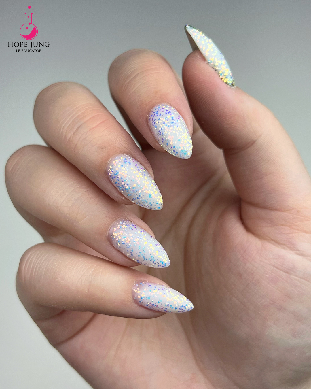 P+ Mother of Pearl Glitter Gel Polish 10 ml ⭐ EXTRA 5% ⭐