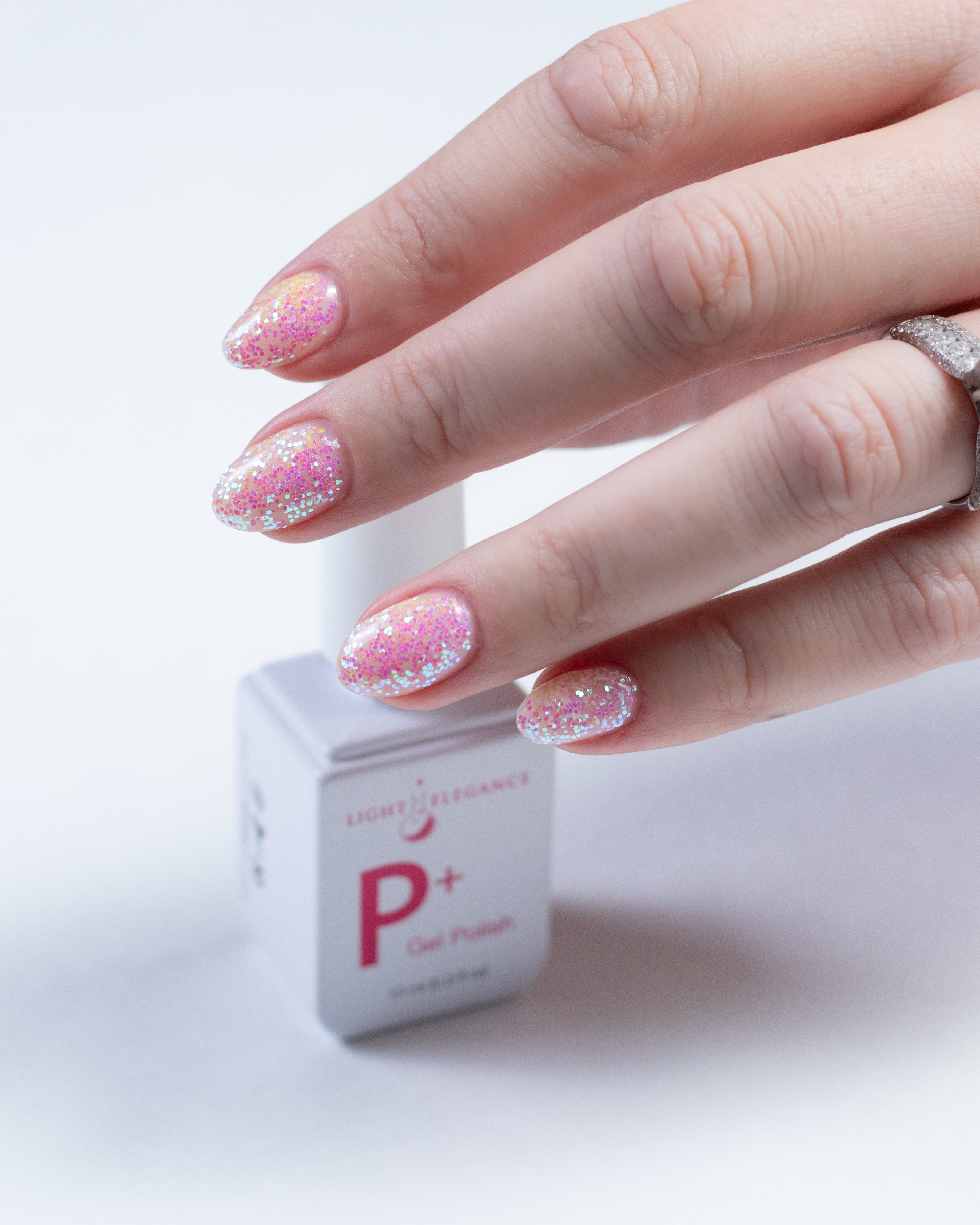 P+ Space Cadet Glitter Gel Polish 10 ml ⭐ EXTRA 5% ⭐