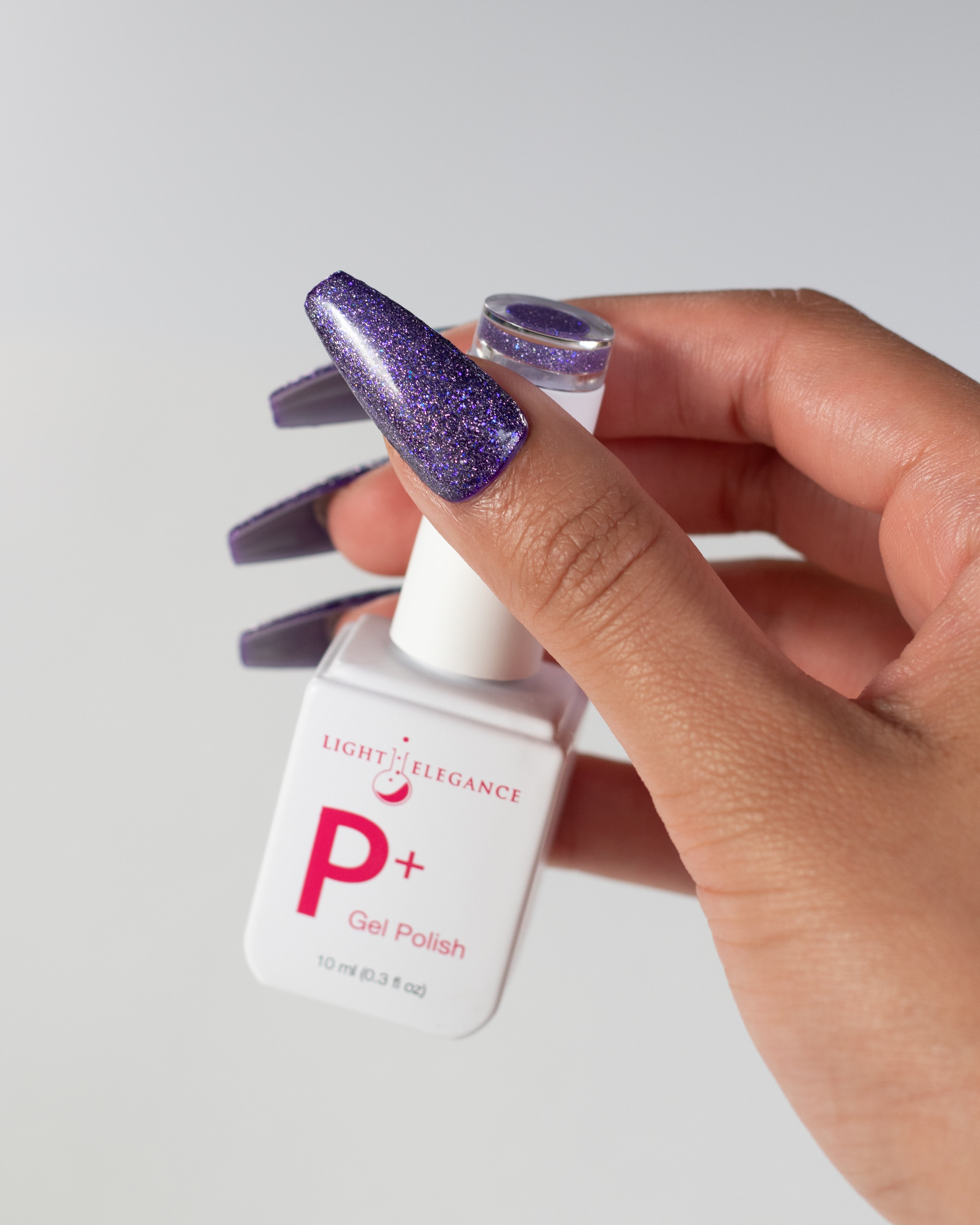 P+ Supernova Glitter Gel Polish 10 ml ⭐ EXTRA 5% ⭐